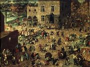 Pieter Bruegel barnlekar France oil painting artist